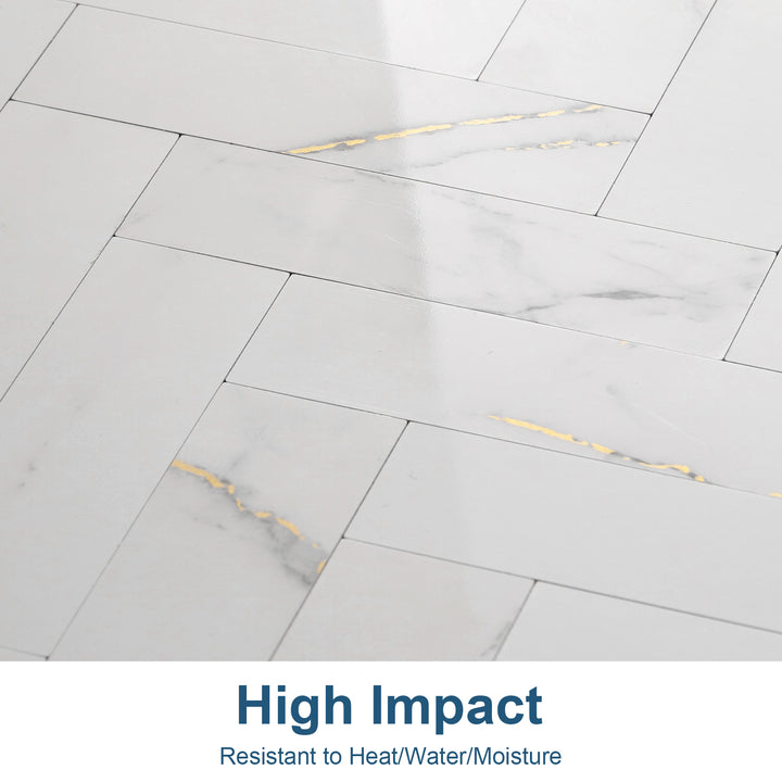 Detailed texture image of self-stick tiles