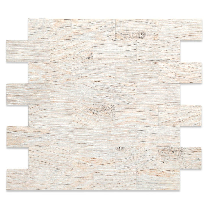 Ash Wood Peel and Stick Wood Tile