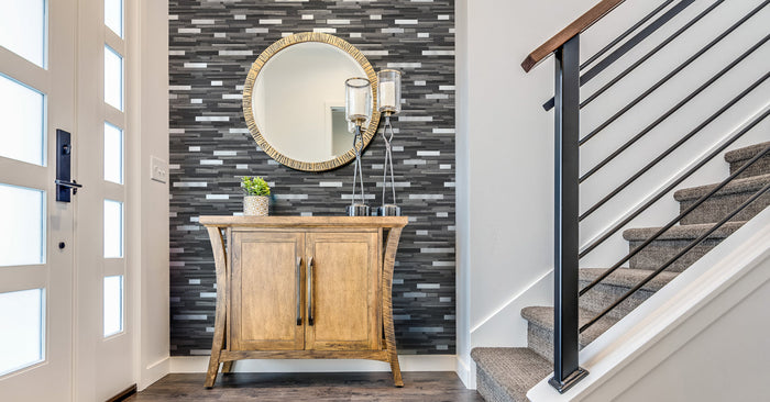 peel and stick tiles for hallway