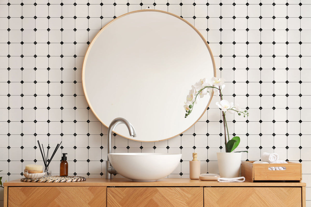 peel and stick tile for bathroom