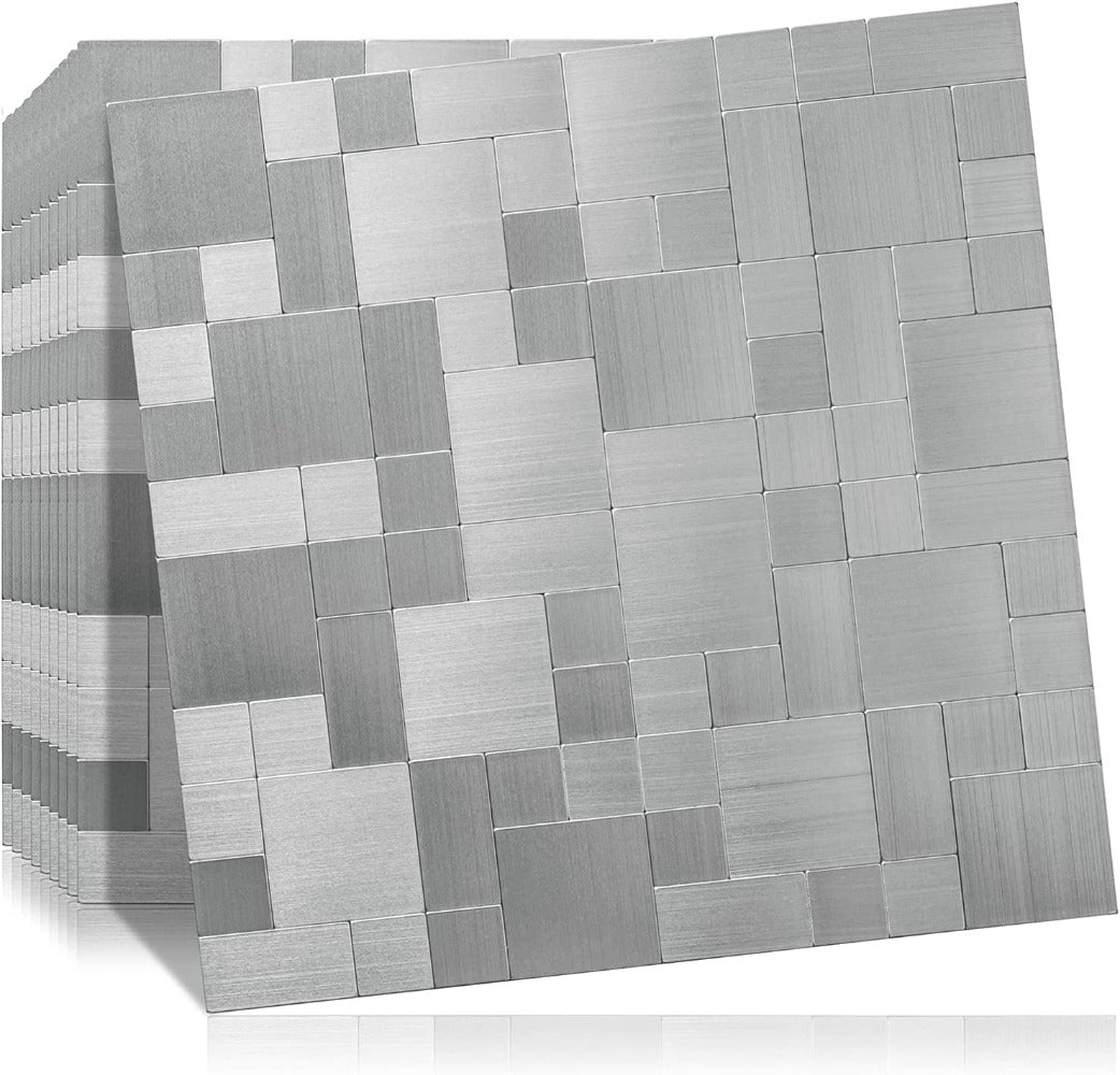 Stainless Steel Kitchen Metal Backsplash Tile
