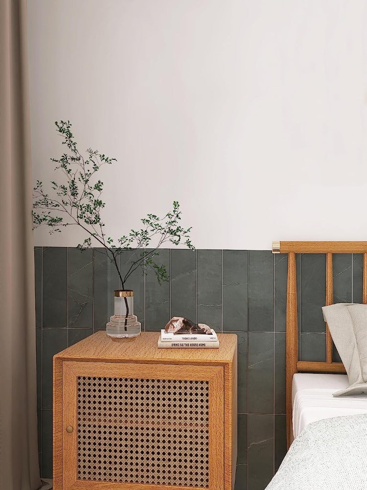 Stone Texture Backsplash Tiles For Bedroom