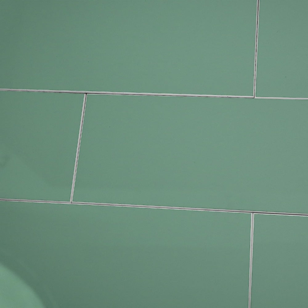 Subway Solid Color Backsplash Tiles Detail