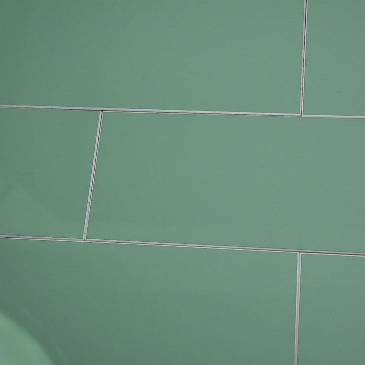Subway Solid Color Backsplash Tiles Detail