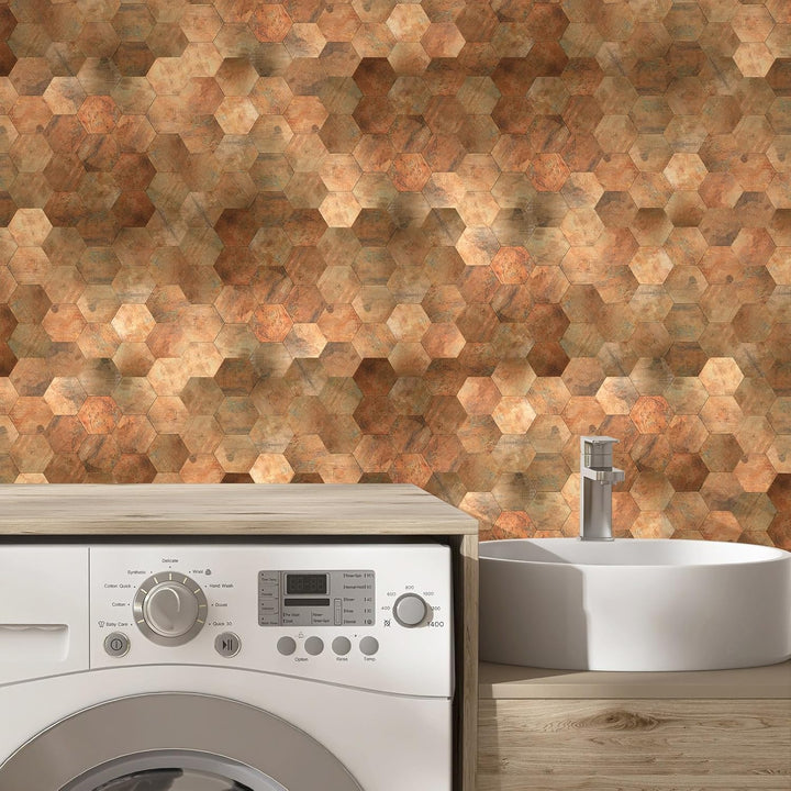 peel and stick tile for laundry room