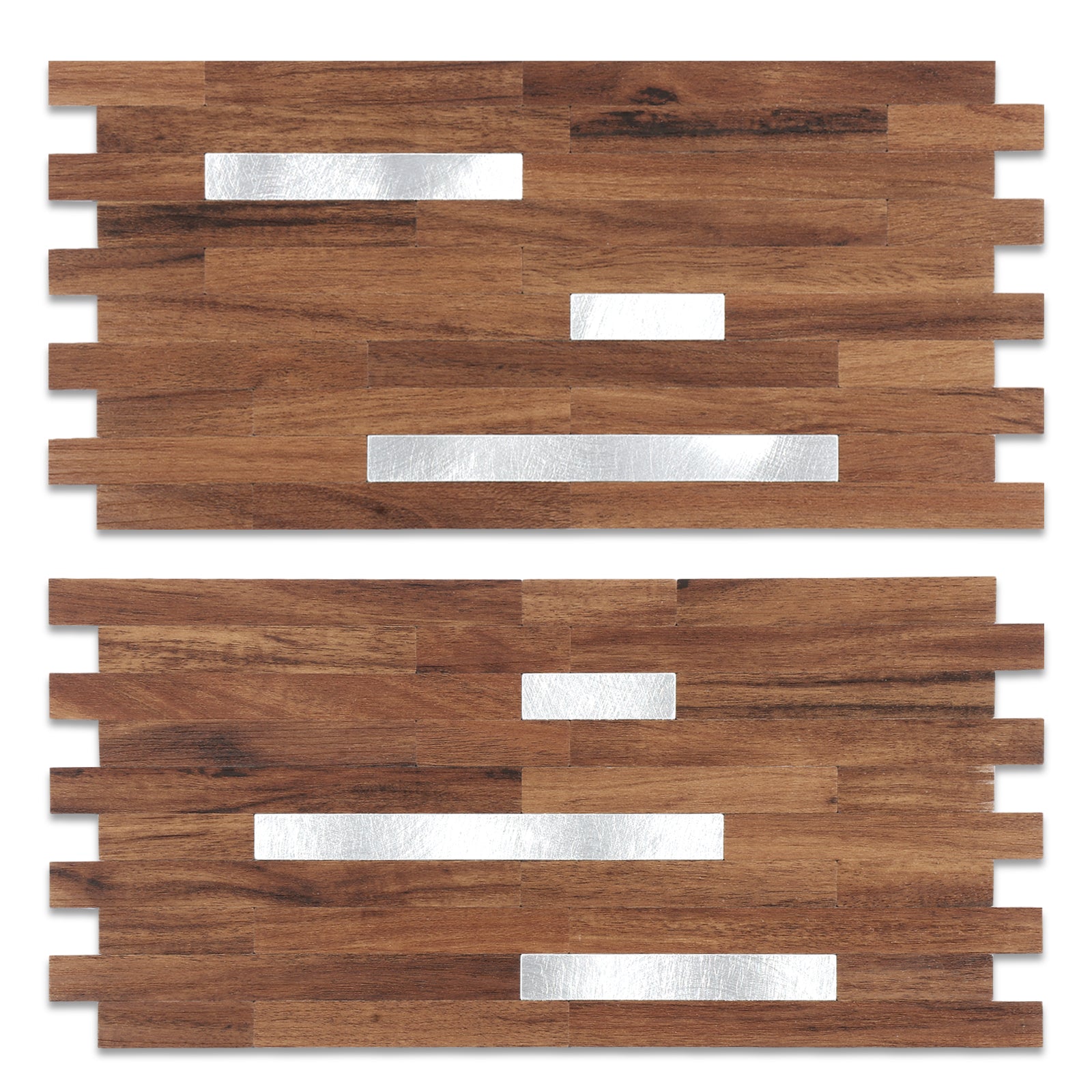 Brown Wood Grain  Linear Blend Tile