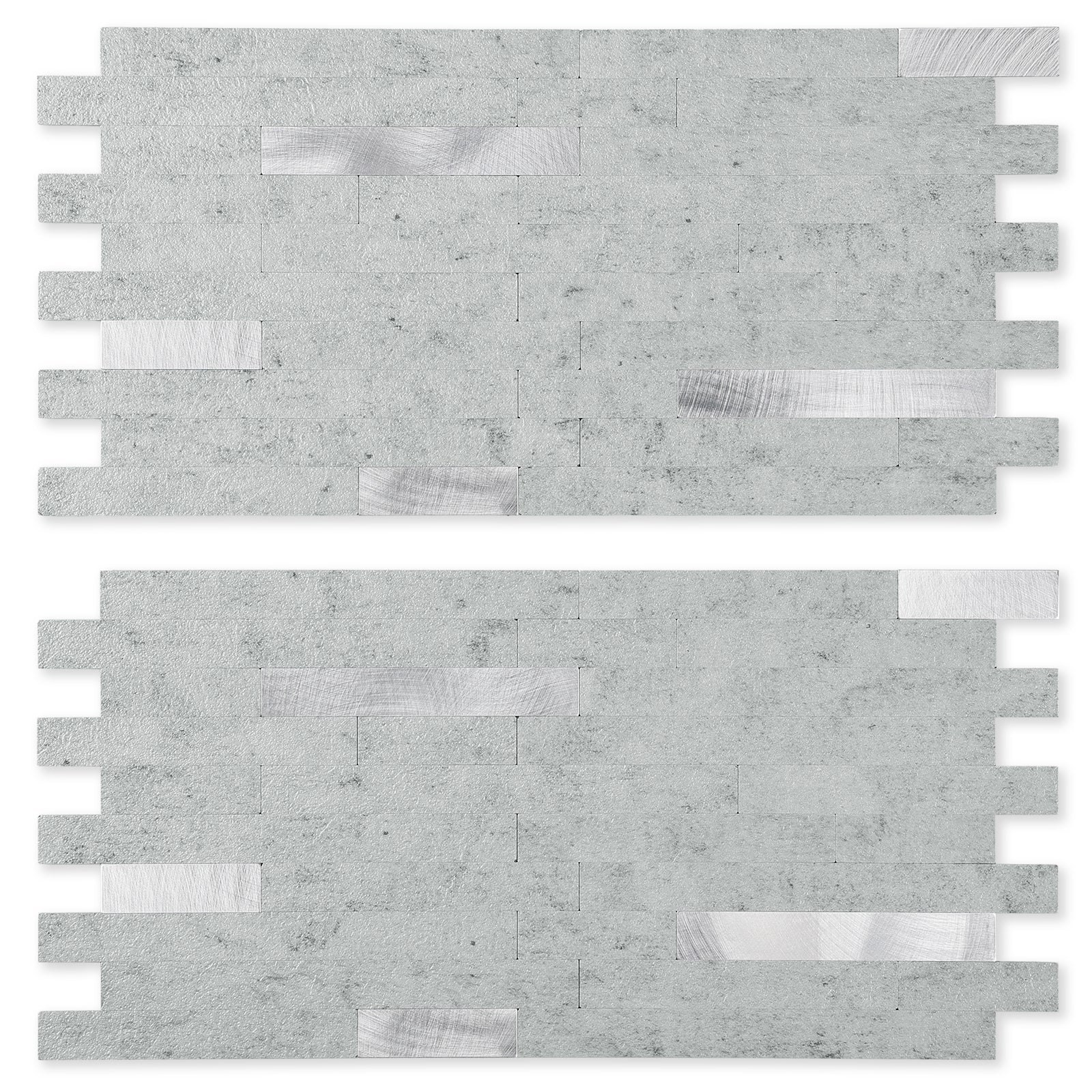 Cave Gray Stone Backsplash Tile