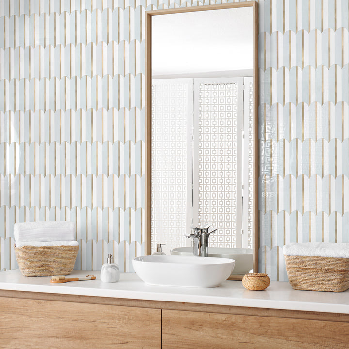 peel and stick bathroom tiles