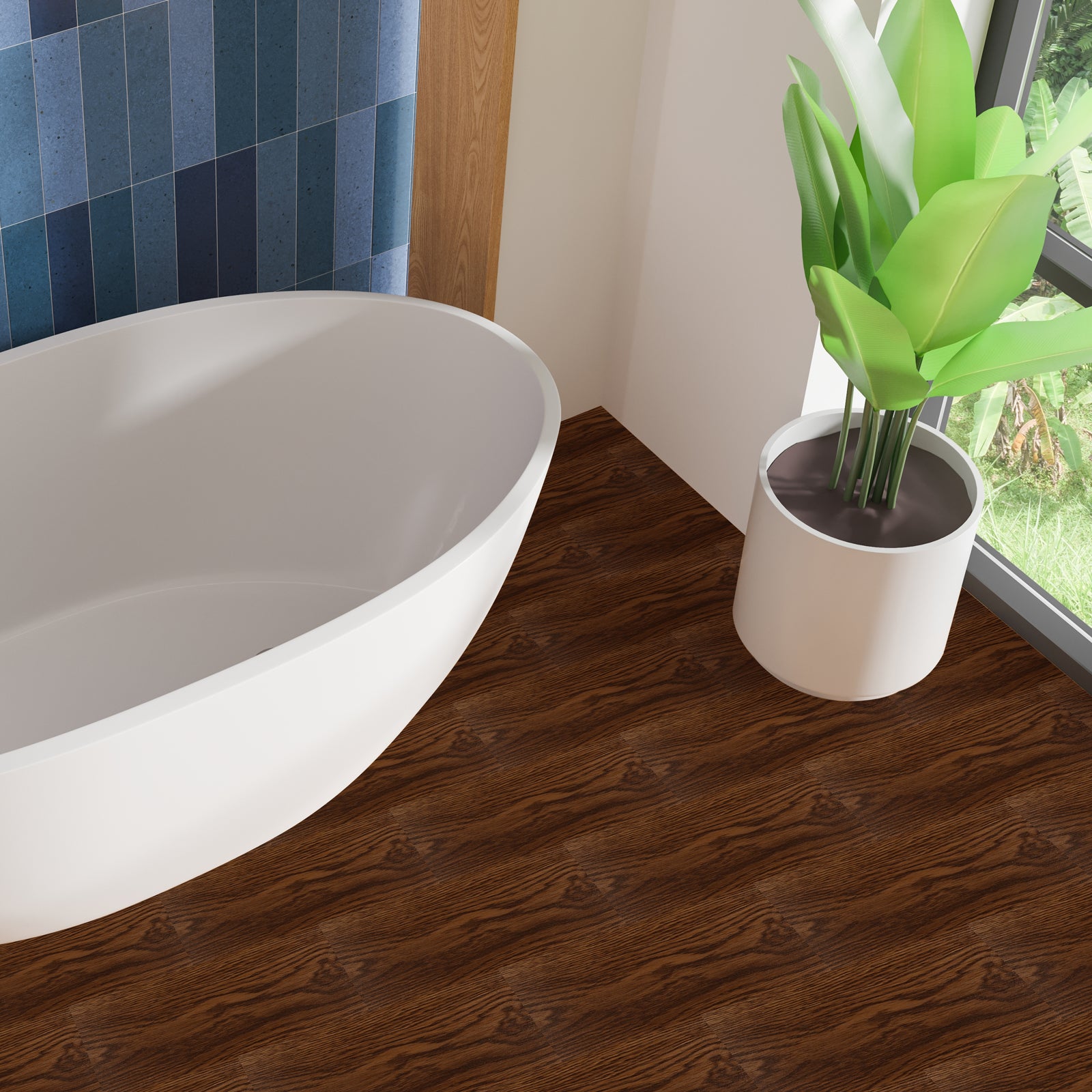 The effect after the bathroom installation