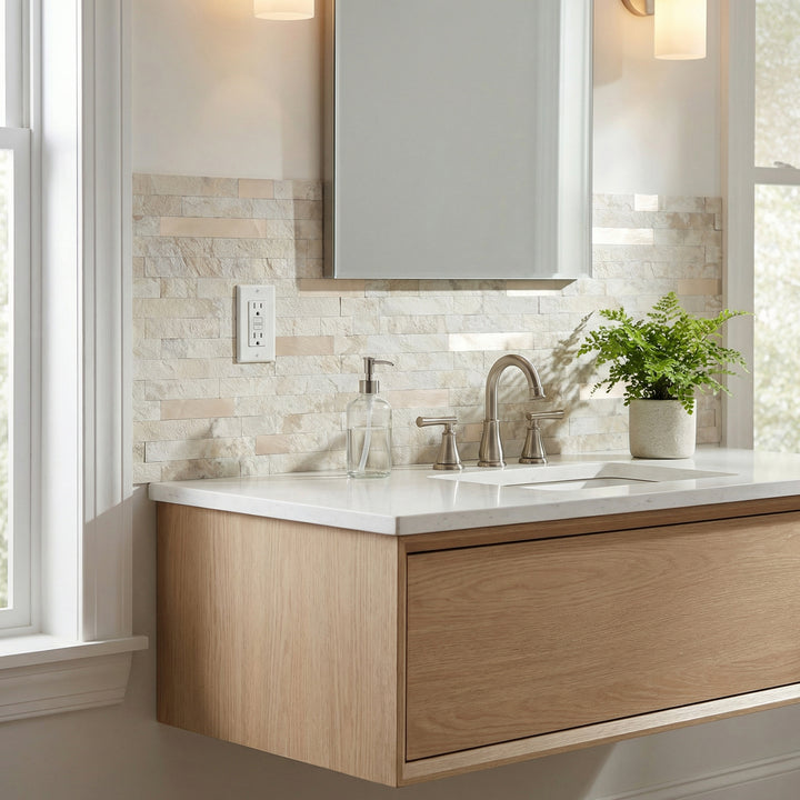 peel and stick tile for bathroom