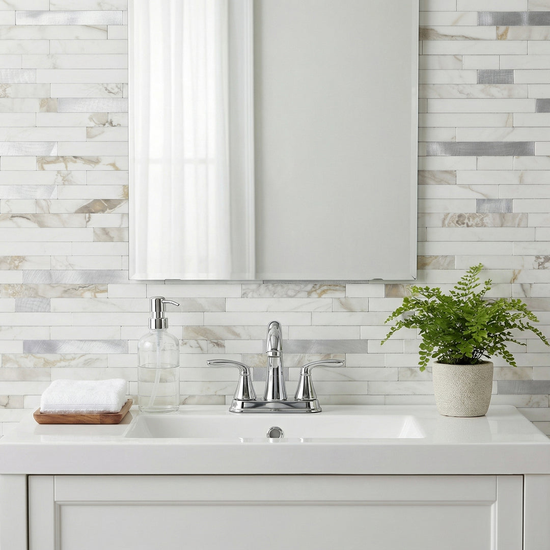 peel and stick tile for bathroom
