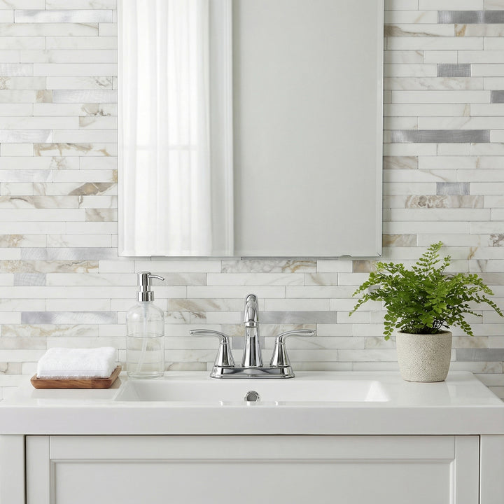 peel and stick tile for bathroom