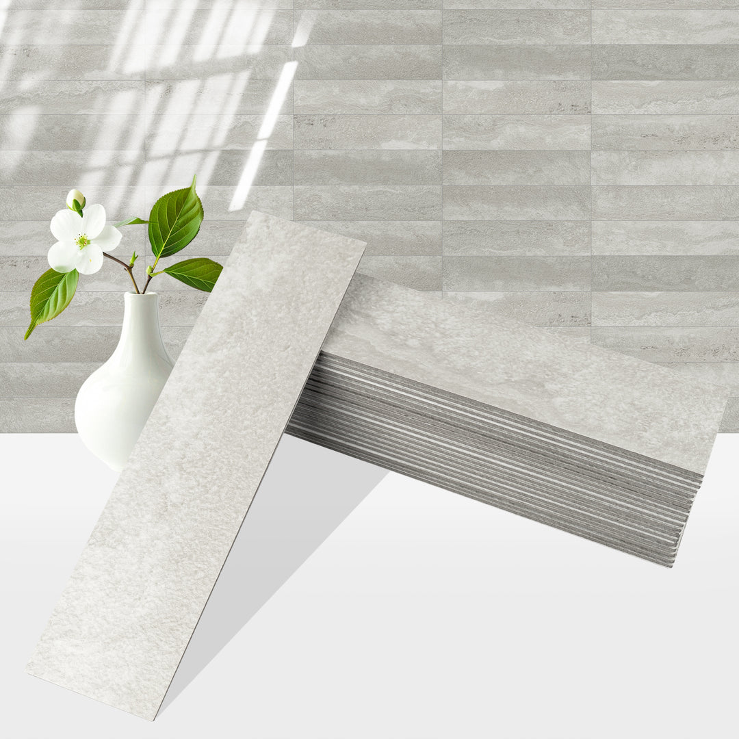 gray stone peel and stick tiles
