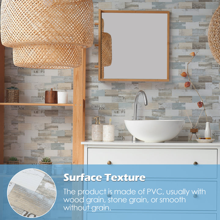 peel and stick bathroom tile