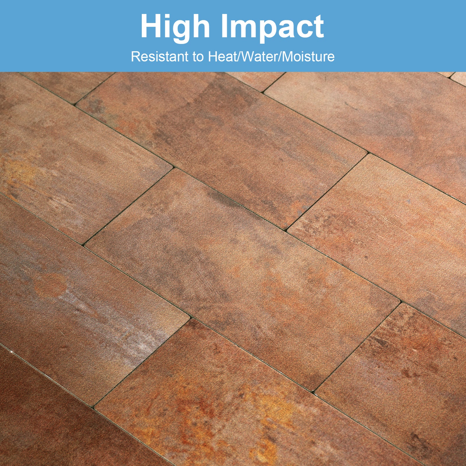 peel and stick copper tile texture