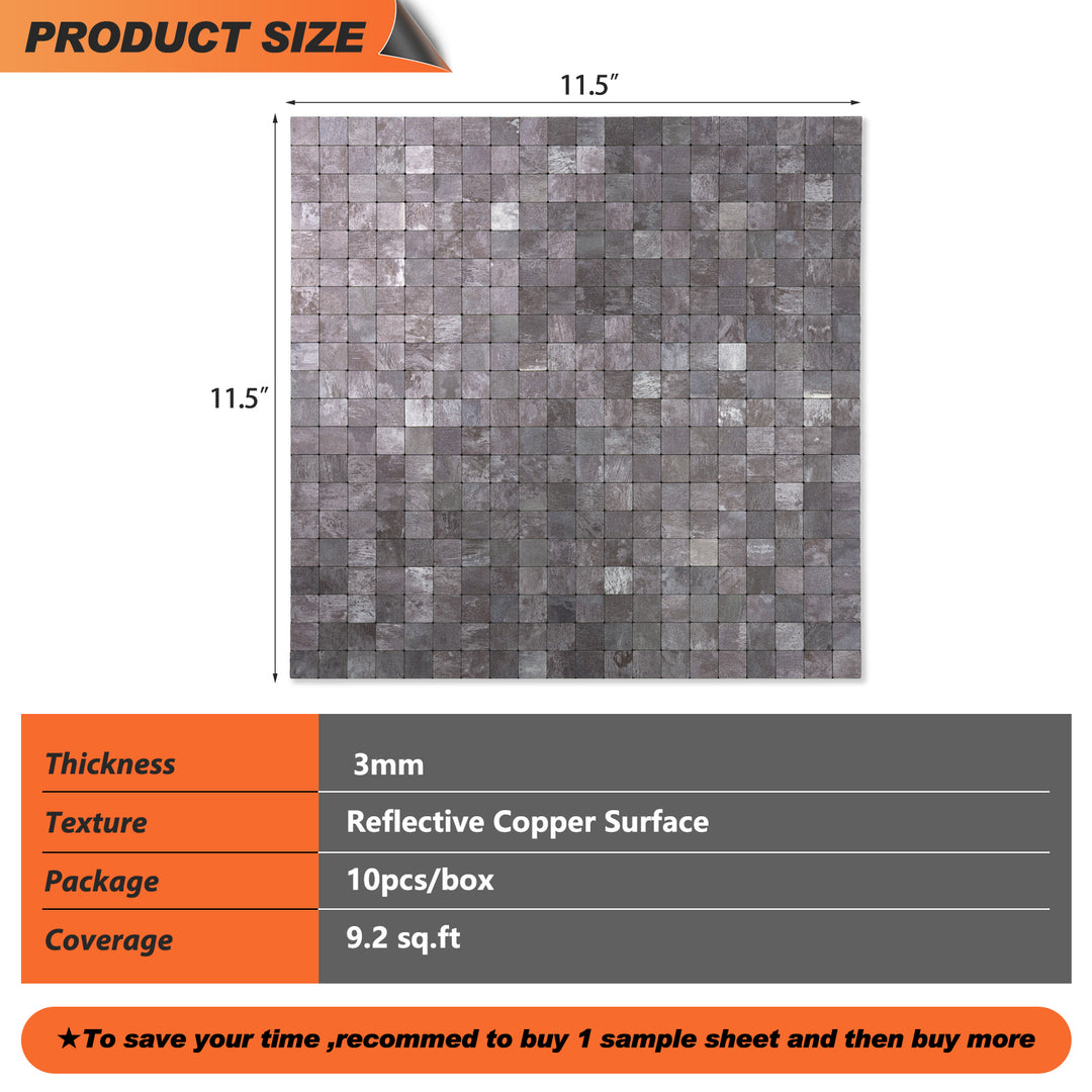 peel and stick tiles size