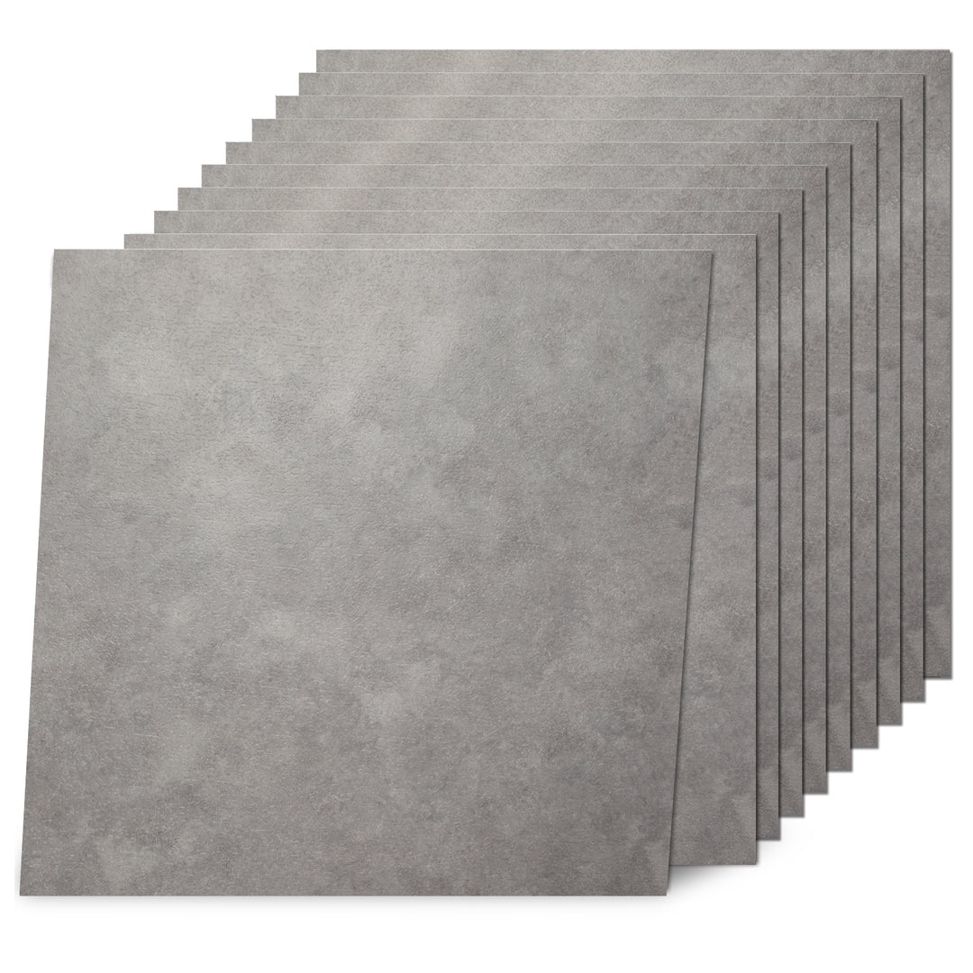 Gray Marble Waterproof Vinyl Floor Tiles