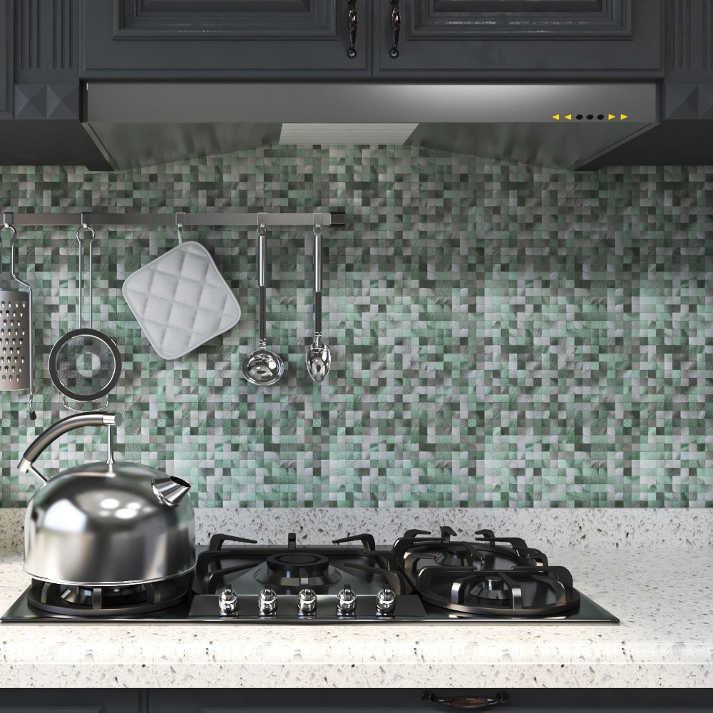 Adhesive Tile Backsplashes for Kitchen