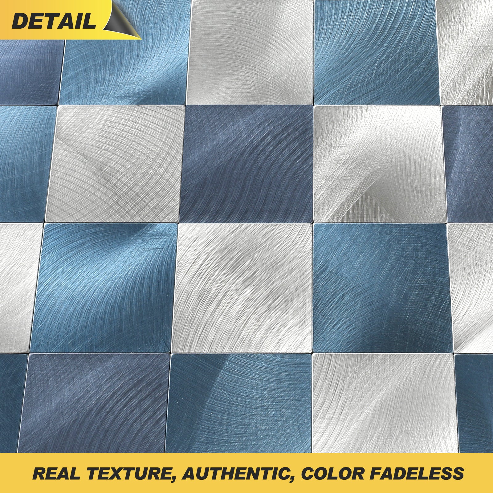 peel and stick metal tile