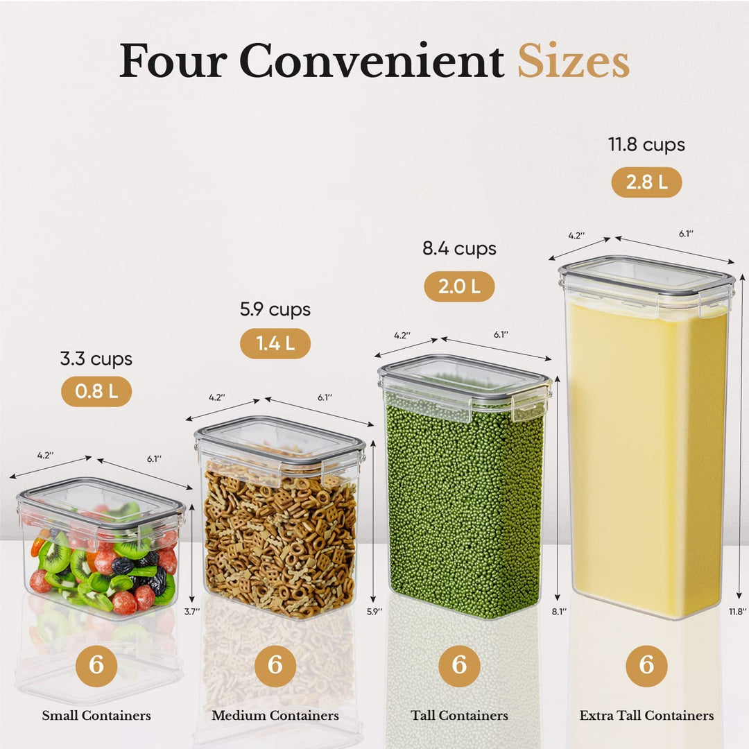 Airtight Food Storage Containers Set